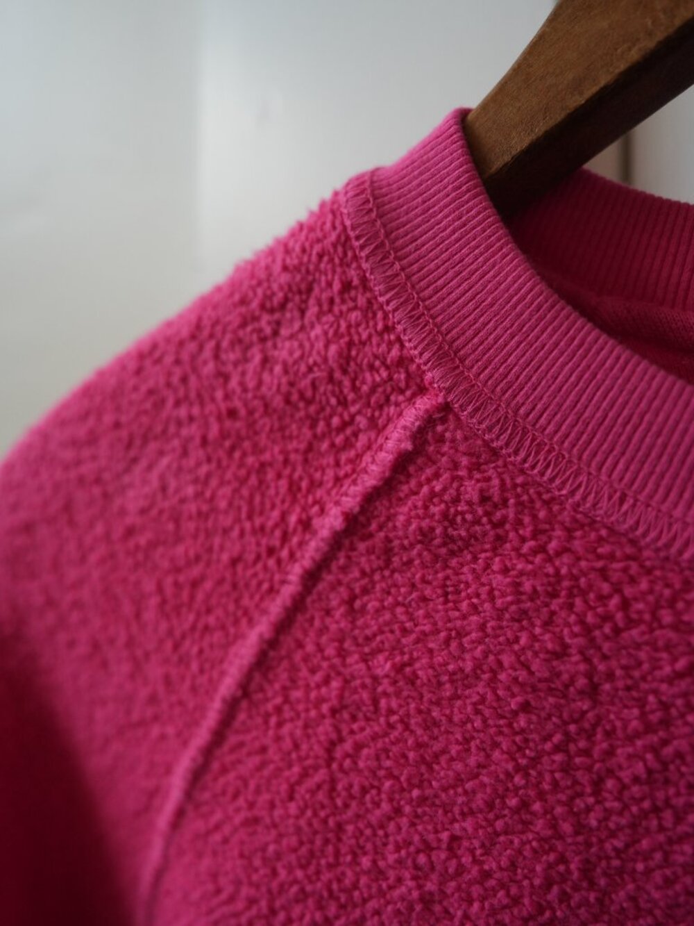 Perfectwhitetee Ziggy Inside out Sweatshirt in Pinkbloom bright pink in Size S - Picture 4 of 14